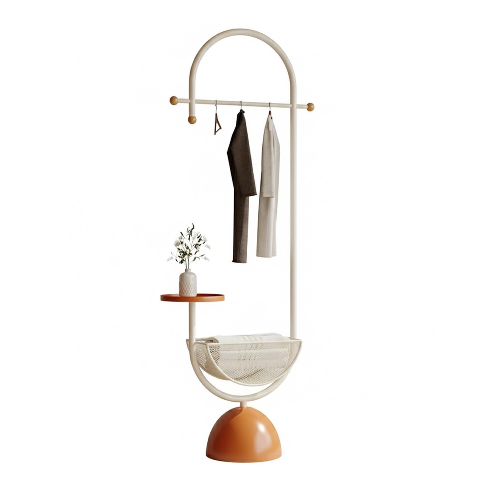 FGXHHS Metal Hall Tree Coat Rack - Freestanding Multi-Tier nizer, Sturdy Hanr Stand for Entryway, Living Room, Bedroom, Office Modern Design in