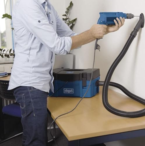 Scheppach HD2P_UK 1250W 230V 50 Hz, 3 in 1 Portable Workshop Dust Extractor, Vacuum Cleaner & Inflator with A Dust Bag, Filter and 4 Attachments, 2 Year Warranty, Blue, 1250 W, 5 liters, 80 Decibeles 7 Scheppach HD2P_UK 1250W 230V 50 Hz, 3 in 1 Portable Workshop Dust Extractor, Vacuum Cleaner & Inflator with A Dust Bag, Filter and 4 Attachments, 2 Year Warranty, Blue, 1250 W, 5 liters, 80 Decibeles - Image 7