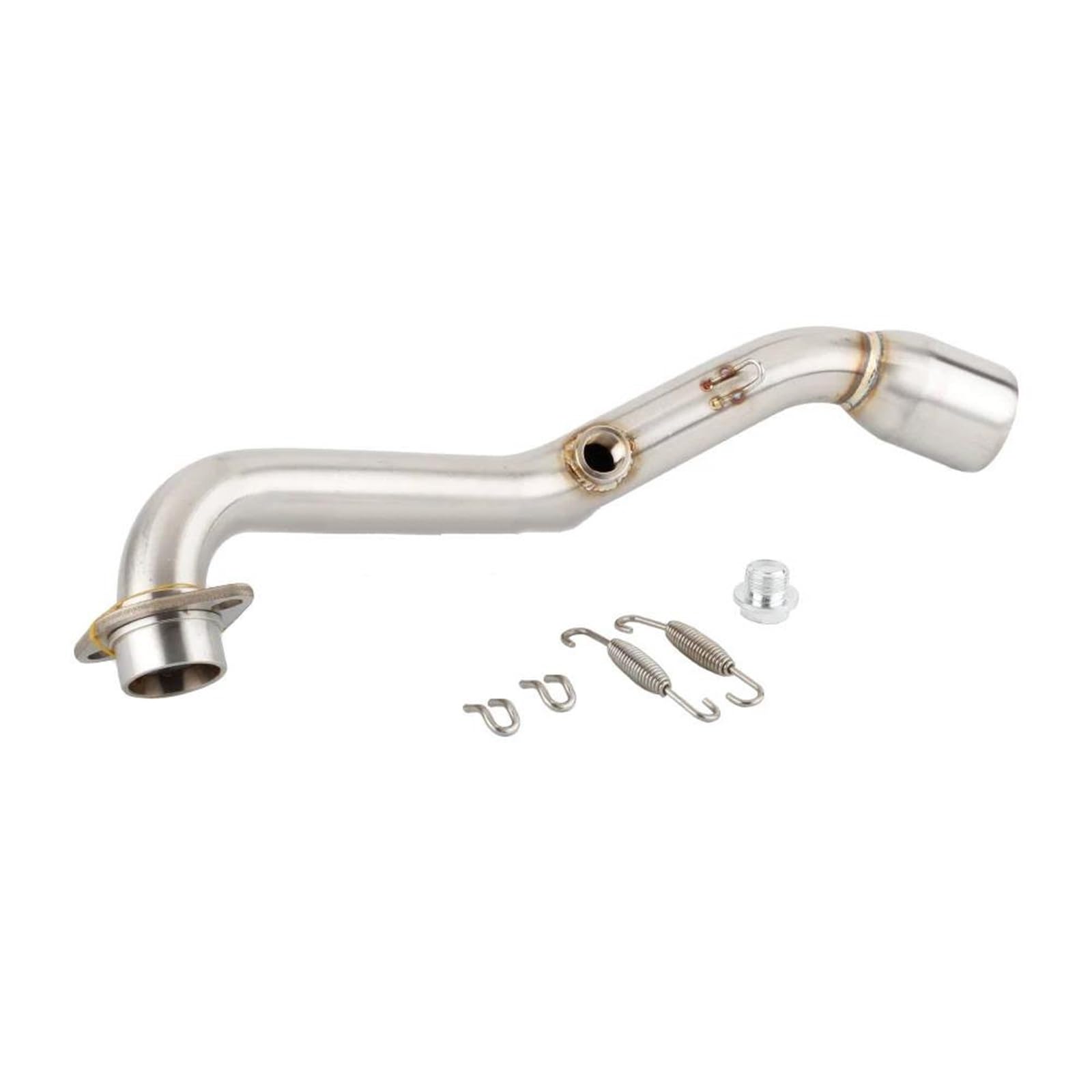 Per Suzuki Per Burgman 400 2006-2016 AN400 Slip-on Silenziatore Scarico Moto Intestazione Tubo Collegamento
