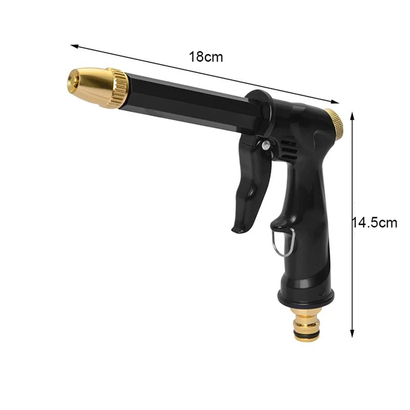 Pistola ad acqua ad alta pressione for la pulizia e l'irrigazione del giardino | Spruzzatore ad alta pressione per lavori di pulizia e irrigazione del giardino.