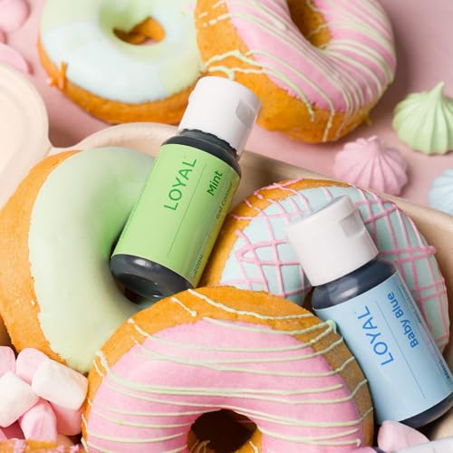 Image of Loyal Gel Food Coloring | Vibrant Color for Buttercream, Fondant, Royal Icing, Gum Paste, Marzipan and Cake Batter | Gel-Based Concentrated Food Dye - 20ml Mint