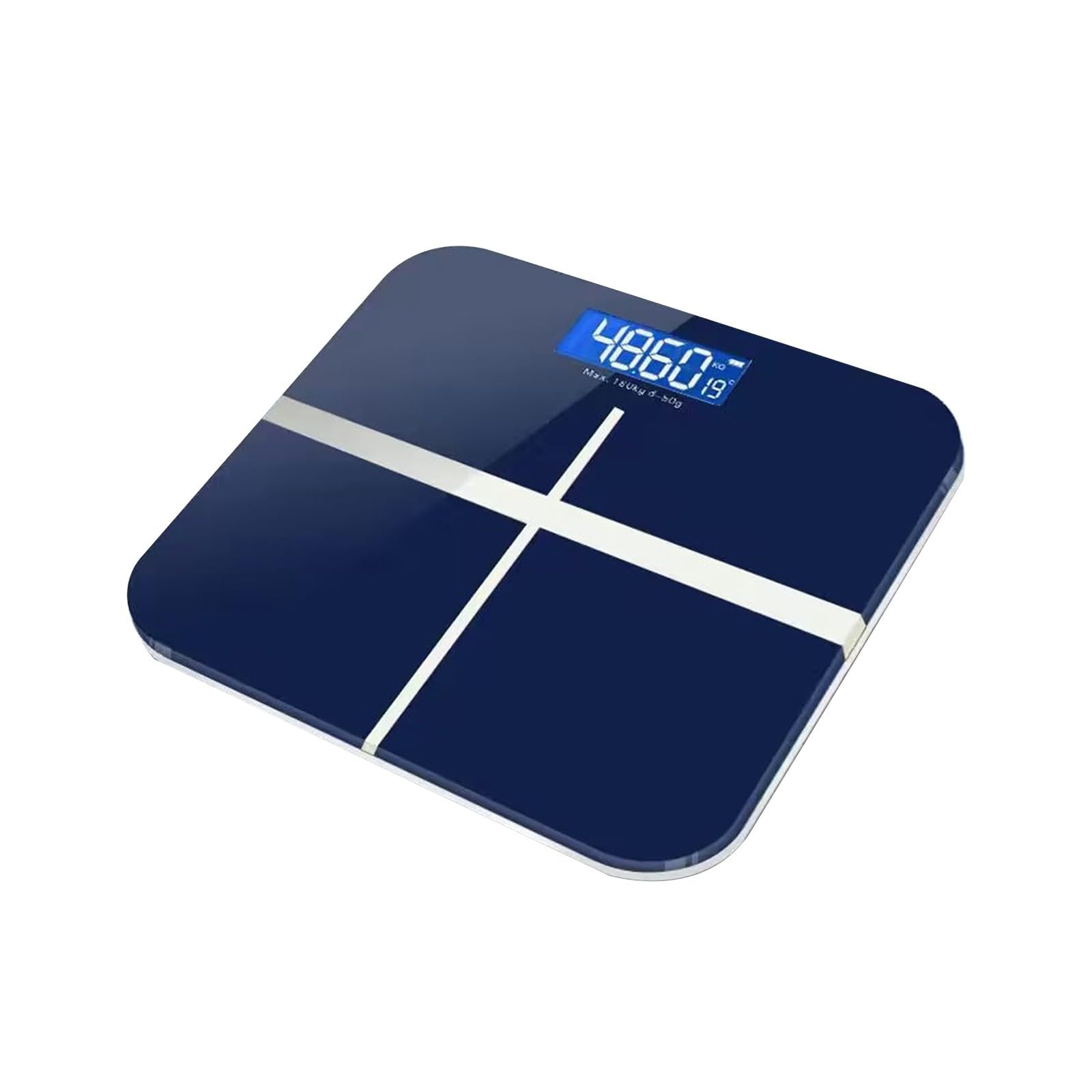 Scale for Body Weight Rechargeable Highly Accurate Digital Scale with Led Display Weight Scale for Bmi Fat Percentage
