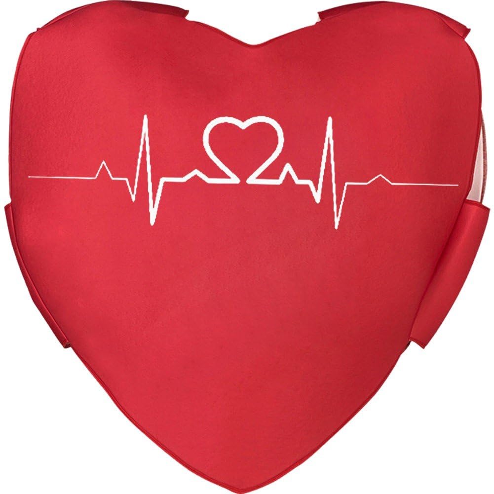 Baokuan Red Heart Costume Valentine Day Adult Costume Valentine Heart for Women Men Mothers Day Party Anniversary Birthday
