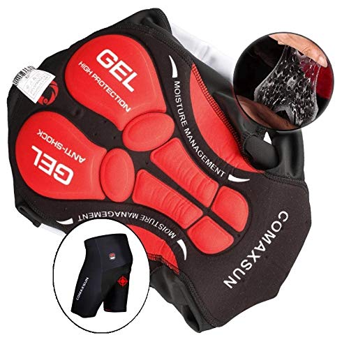 Shorts de ciclismo para hombre con cojín 3D S-3XL miniatura 3