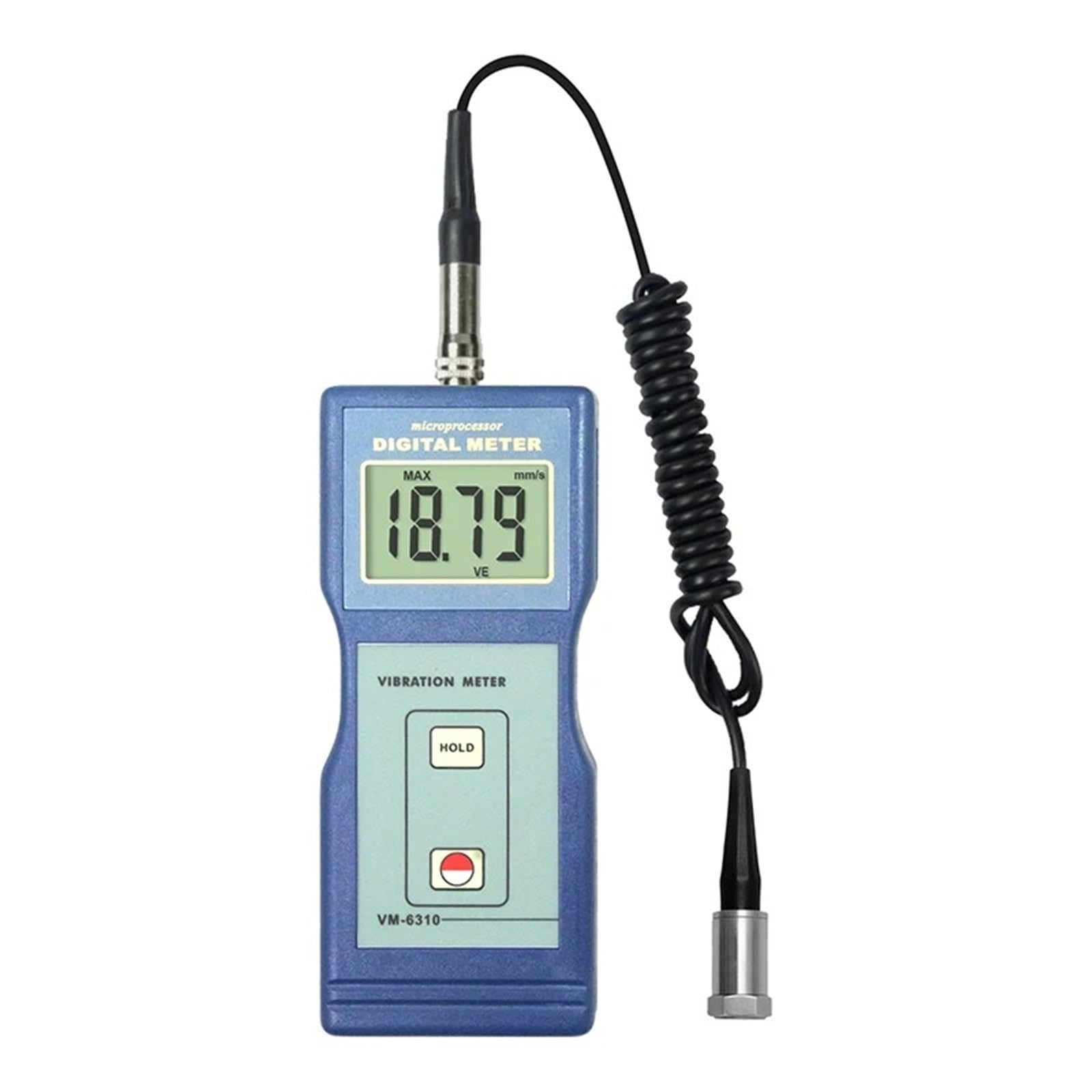 VM-6310 Vibration Meter Vibration Vibration Analyzer Velocity 0.1-200mm/s Vibrometer