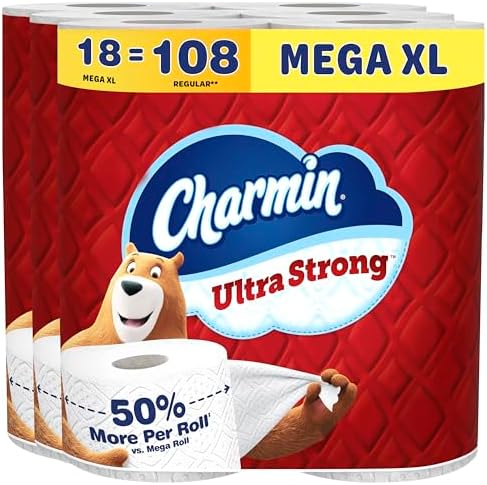 Charmin Ultra Strong — 18 Mega XL Rolls