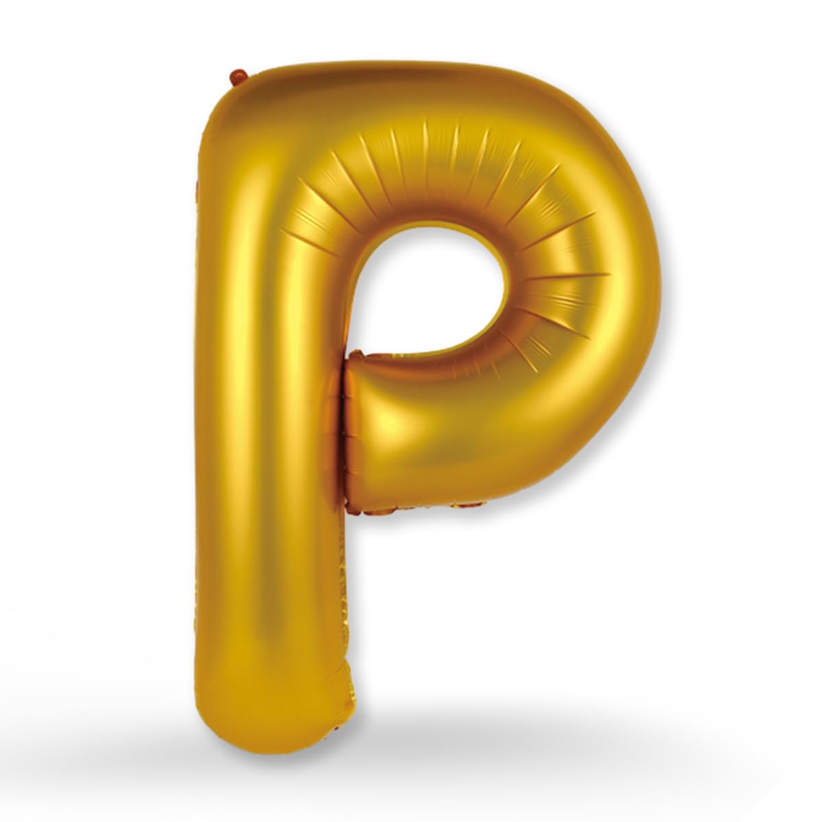 FUNXGO Balloon Letters P Gold – Balloons Birthday – Birthday Decorations – Flying with Helium – Parties Birthday Decoration Letters Gold Balloon Letter P — image 1