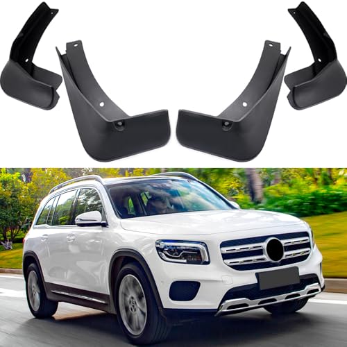 MOERTIFEI Mudguards Mud Flaps Splash Guards Fenders Compatible with 2020-2025 Mercedes-Benz GLB-Class GLB 250 Without AMG Package, 4pcs Mud Guard Kit, Black