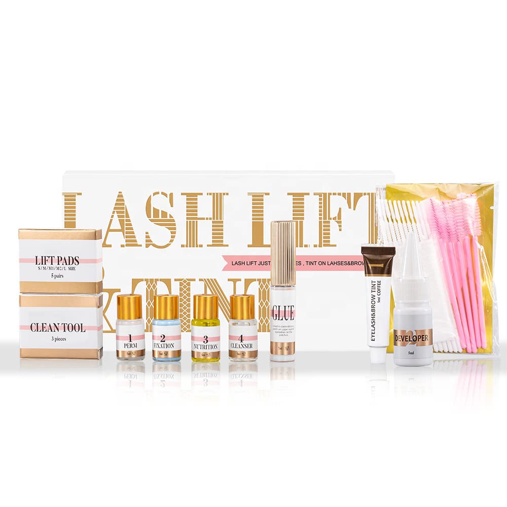 Mistaha 2 in 1 DIY Eyelash Lift & Tint Kit (Black)