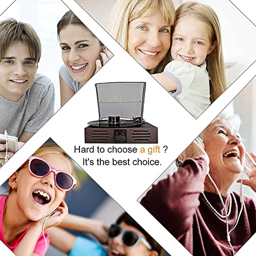 AURADO Tourne-Disque Bluetooth avec Haut-parleurs intégrés et phonogra Vintage à entraînement par Courroie USB (Tourne… - Les Beatles, Paul McCartney, John Lennon, RIngo Starr, George Harrison AURADO Tourne-Disque Bluetooth avec Haut-parleurs intégrés et phonogra Vintage à entraînement par Courroie USB (Tourne… – Image 6