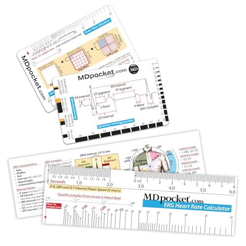 Rapid ID - EKG & Ruler Combo Pack (Horizontal)
