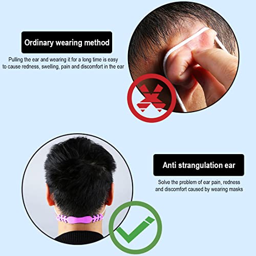 Quesuc Fascette Salva orecchie per mascherine