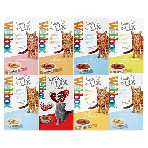 Webbox Lick-e-Lix Mixed Cat Treats Pack Cover