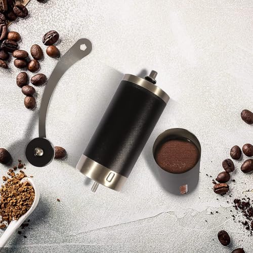 Image of Portable Stainless Steel Manual Coffee Grinder (1 Pc)