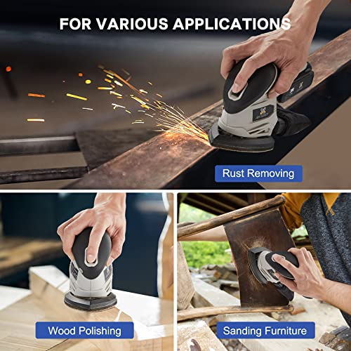 Bundle Cordless Reciprocating Saw + 20V Detail Sander For Wood, Woodworking, Metal #TOP7
