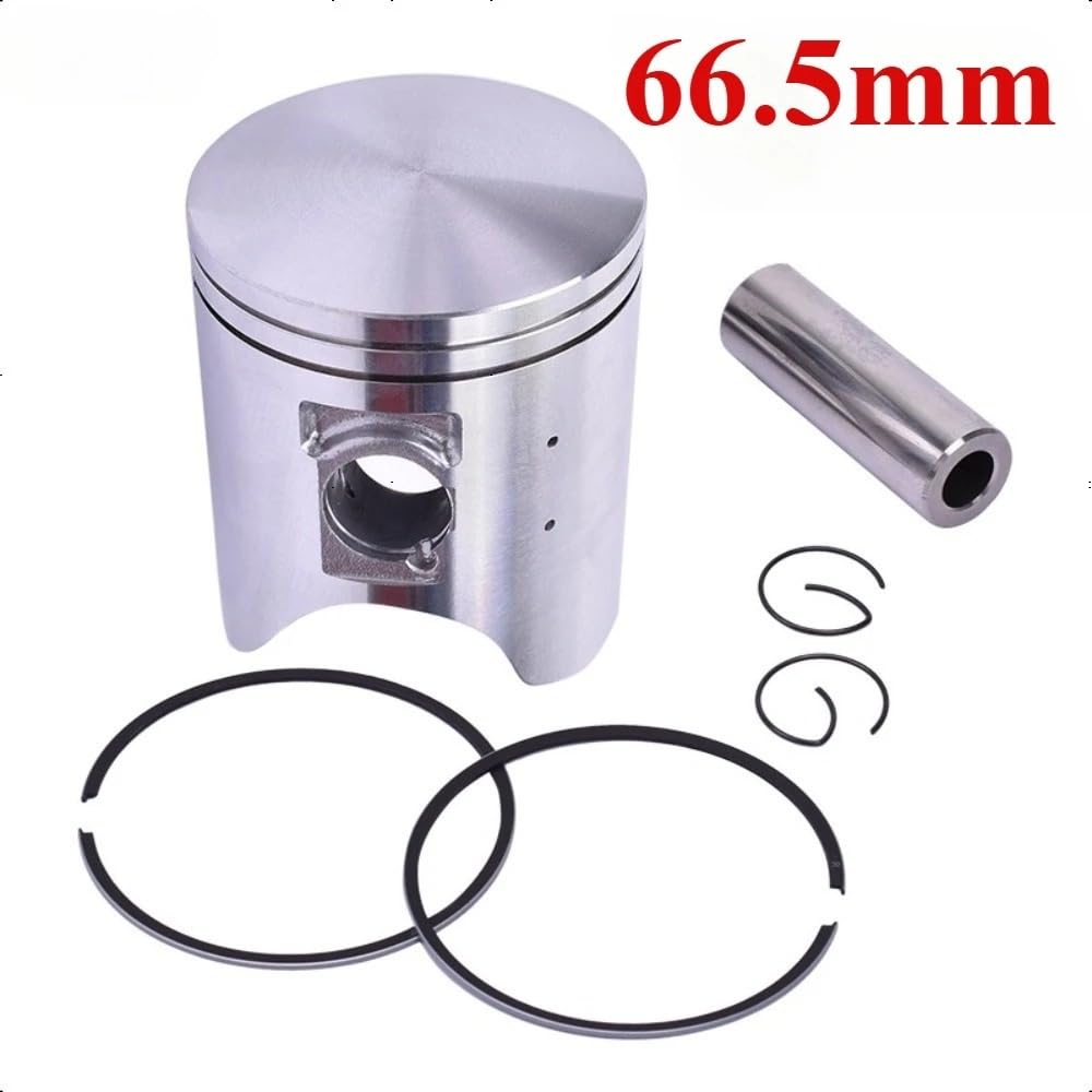 Pistones Piezas De Motocicleta De 66mm 66,25mm 66,5mm 66,75mm 67mm Kit De Clip Anillos Pasador De Pistón Para CRM250 13011-KAE-010 Cilindro(Add 50 piston ring)