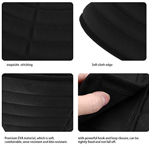 Collar de curación Qudinip Pet suave y ergonómico negro L 5
