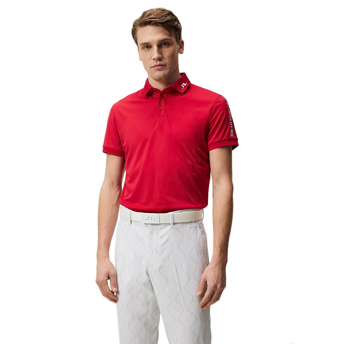 J.LindebergJ.Lindeberg Mens Tour Tech Regular Fit Golf Polo Shirt