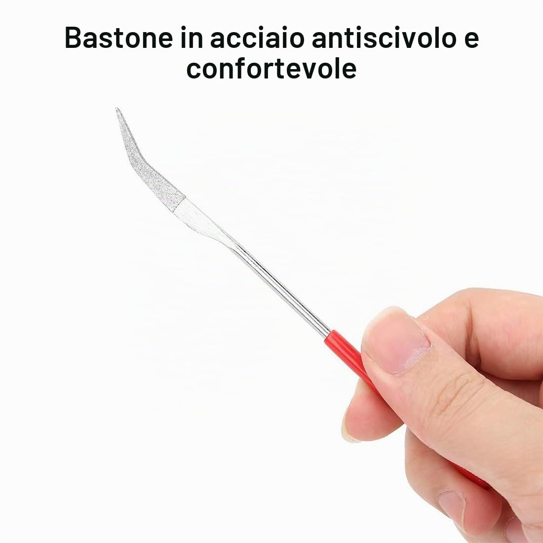 Set di 20 mini lime per chiavi con manico in gomma per legno, metallo, vetro e ceramica, accessori per stampante 3D, strumenti per modellismo con custodia in plastica richiudibile