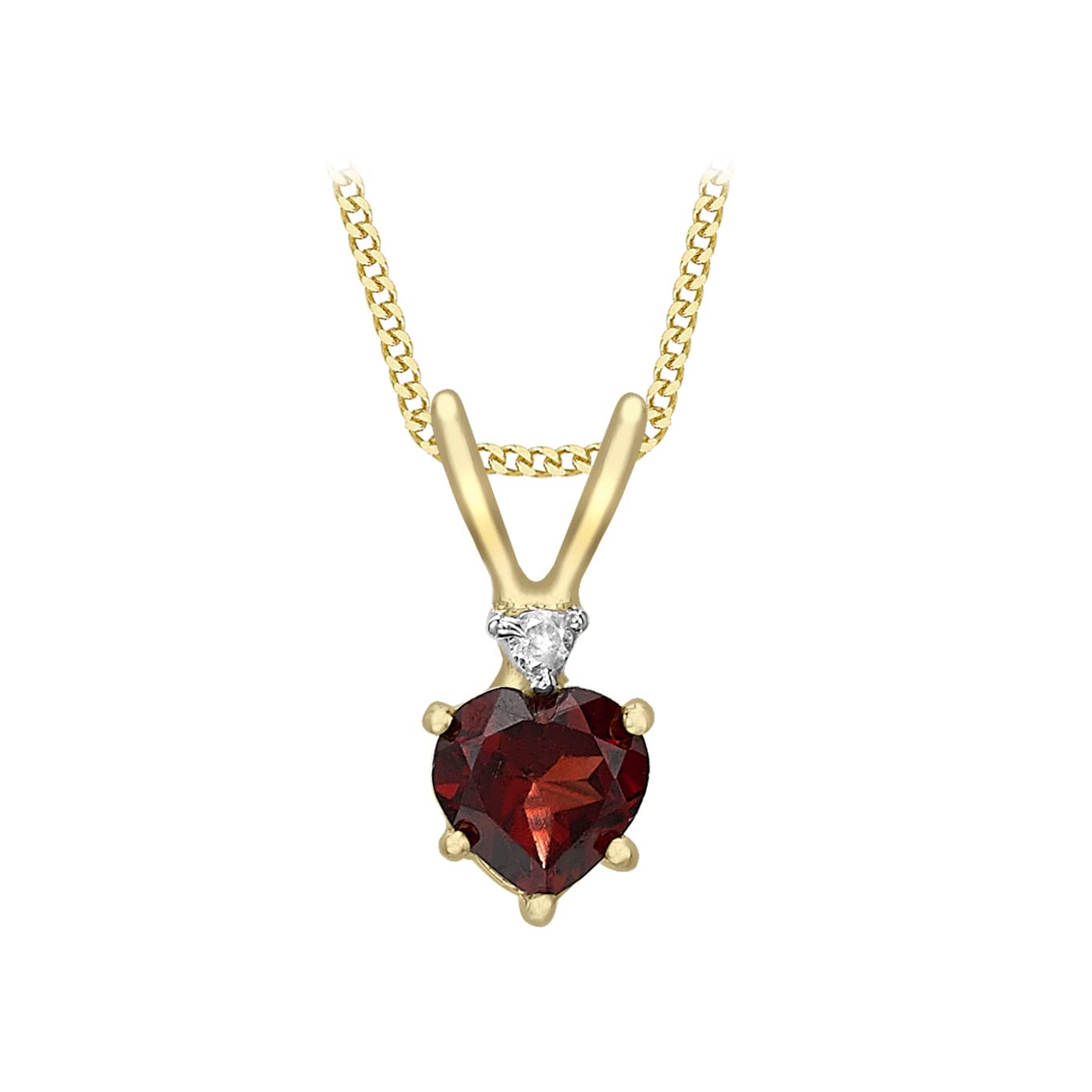 CARISSIMA Collar de mujer con oro amarillo de 9 K (375/1000), 46 cm