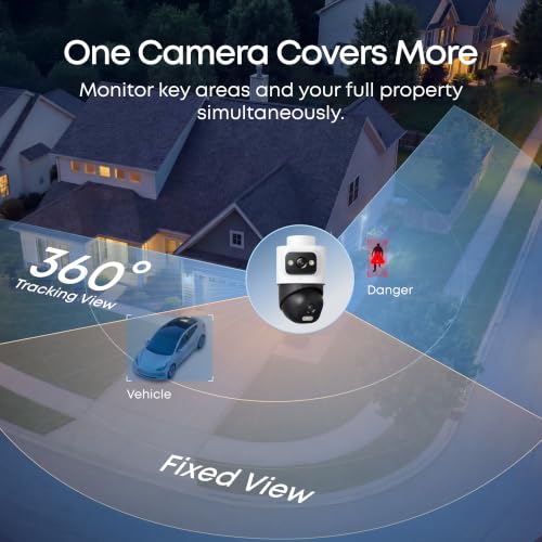 eufy NVR System E50 4-Cam Kit 4K Dual-Lens Bullet-PTZ 2TB HDD 24/7 Recording Color Night Vision - image 3