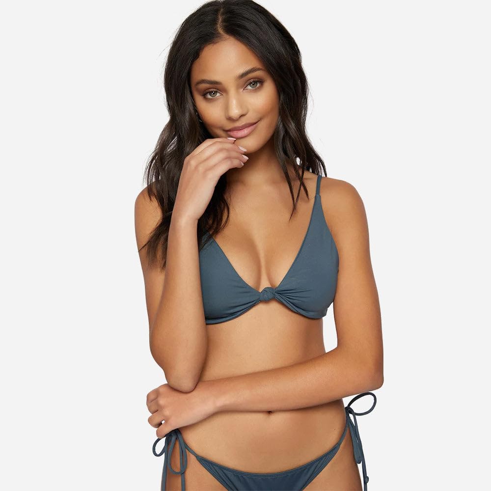 O'NEILL - Costume da bagno da donna a triangolo con nodo a tinta unita