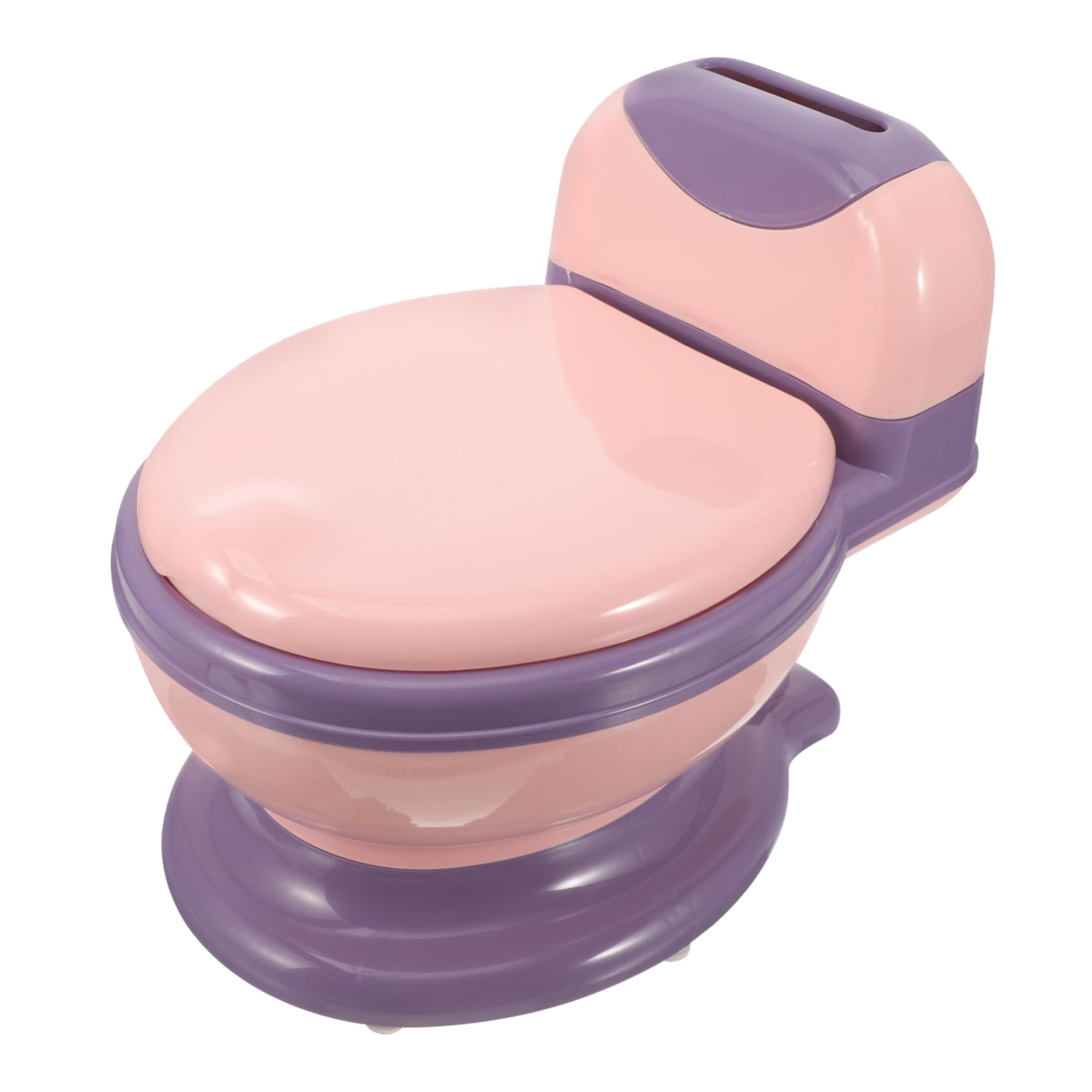 Potty Training Töpfchen Für Mädchen Tragbarer Toilettentrainer Für Mädchen Mit Realistischem Design Einfach Zu Reinigen Für Unterwegs - Leicht Und Praktisch