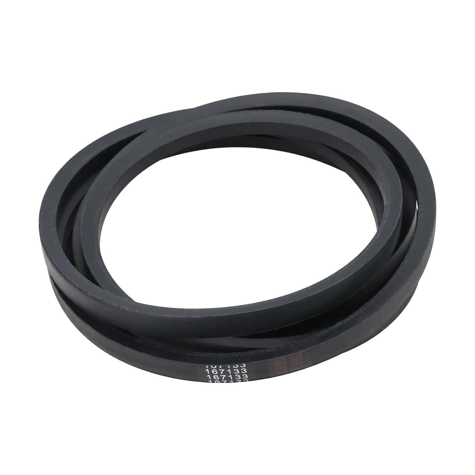 Limtula 167133 Replacement Grasscutter Belt For 5 Foot Finish Mowers Exact Size 5/8 Inch Unknown 136 Inch Excellent Rubber Substance Ensures Consistent Transfer And Permanent Execution Avoid Stop Belt