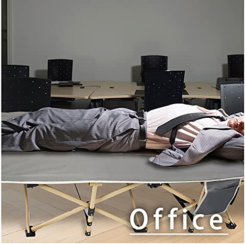 Hymnature Camping Cots Portable Foldable Outdoor Bed With Carry Bag For Adults Heavy Duty Fold Up Bed For Traveling Gear Supplier, Office Nap, Beach Vocation And Home Lounging #TOP3