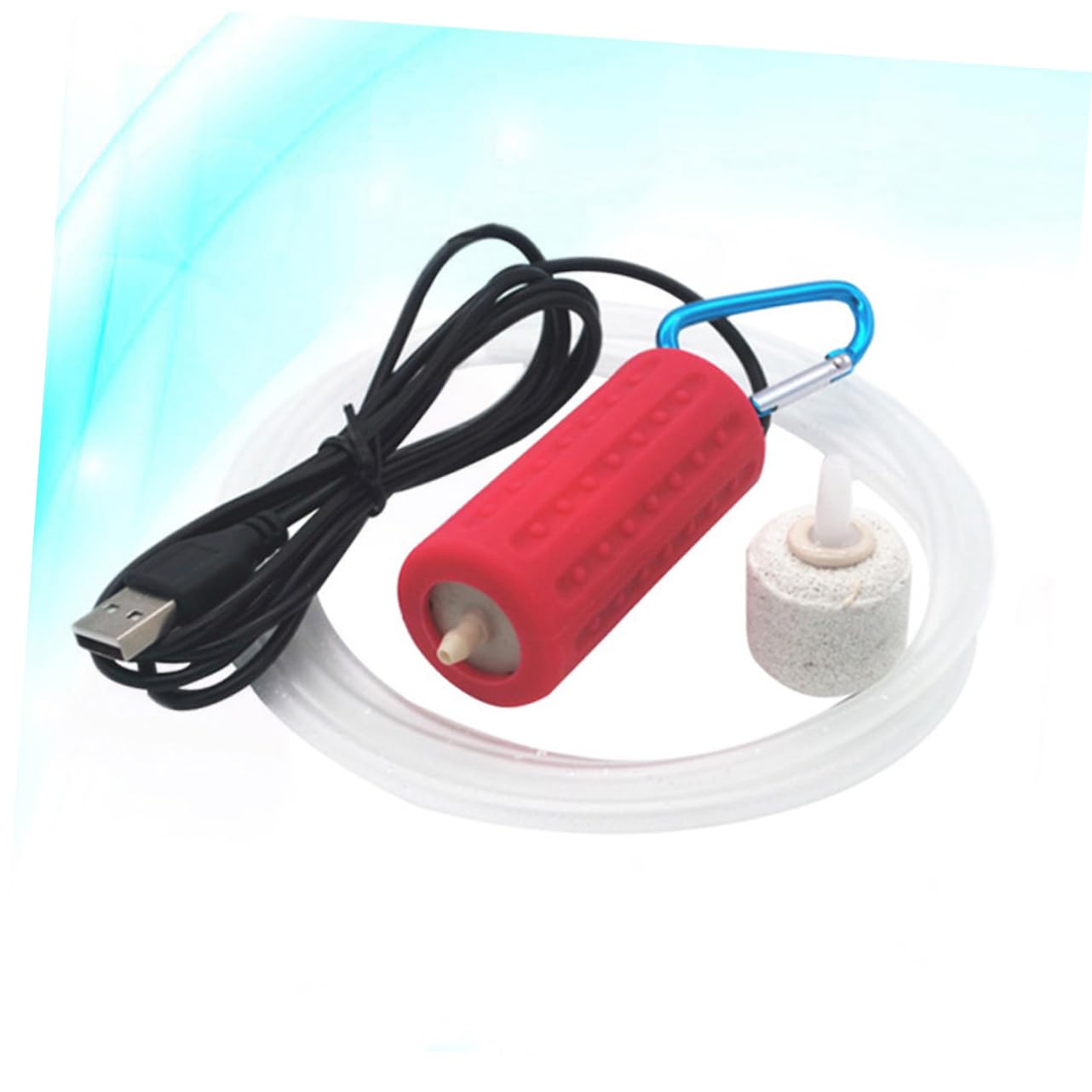 3 Piezas USB Muy Silencioso Oxígeno Acuario De Oxígeno De Pesca Núcleo Acuario Tanque De Peces De Estanque De Aire Tanque De Peces De Estanque