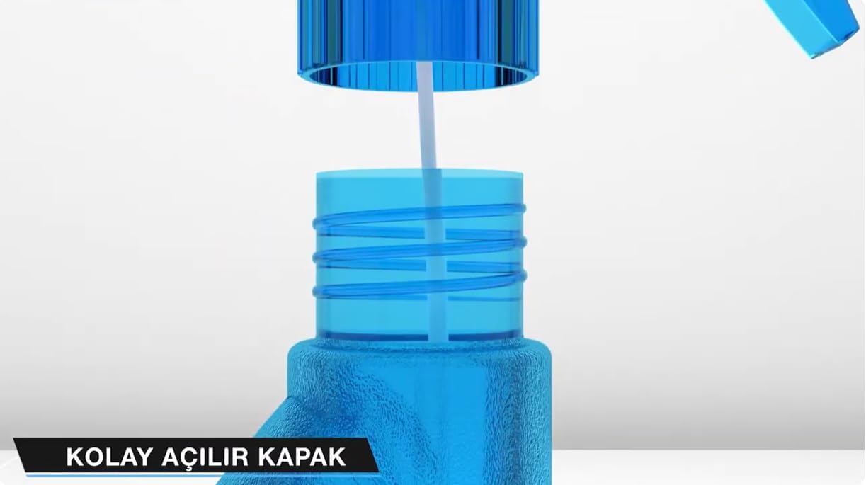 Sprey Şişesi 700 ml, Su Bulaşık Deterjanı, Tetikli Püskürtmeli Fısfıs Cam Temizleme (Siyah)