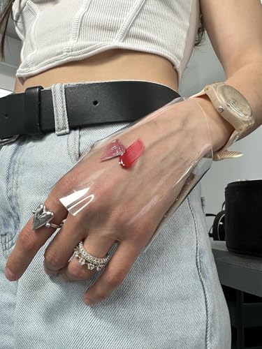 COSLUXE Makeup Hand Gloves Mixing Palette, Handheld Makeup Mixing for Makeup Artist | Stylish Glove for Makeup Artists 1 Pcs - Image 2