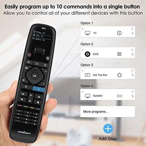 SofaBaton U1 Universal Remote Control with APP Setting & OLED Display