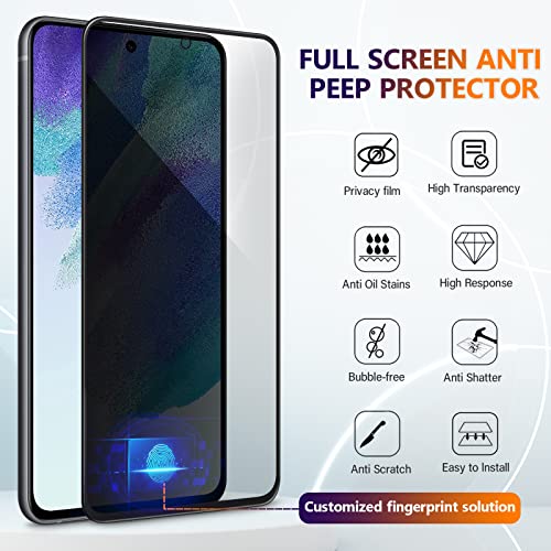 YHX-OU 6.4'' 2 Pezzi Vetro temperato per Samsung