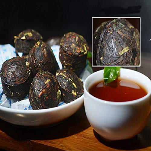 500g Cocido Puer Maduro Negro Fragante Puerh Té Arroz glutinoso Tuo Cha Pu-erh Té - Imagen 7