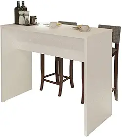 Bancada para Cozinha Reims Madesa 115 cm - Branco