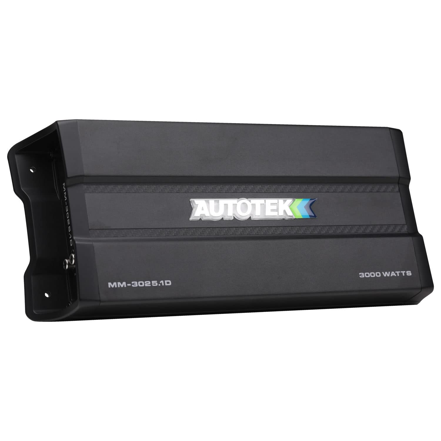 Autotek MM-3025.1D Mean Machine 3000 Watt Amplifier, 1-Ohm Stable Compact Mono Amplifier, Bass Remote Included