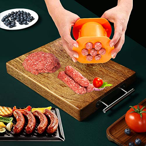 image for Guppy One Press Cevapcici Sausage Maker Stuffer, 7 Sausages at Once Pr
