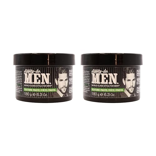 Dippity Do para hombres - Pasta Flex Hold - Gel para el cabello Dippity Do (6.3 oz x 2)