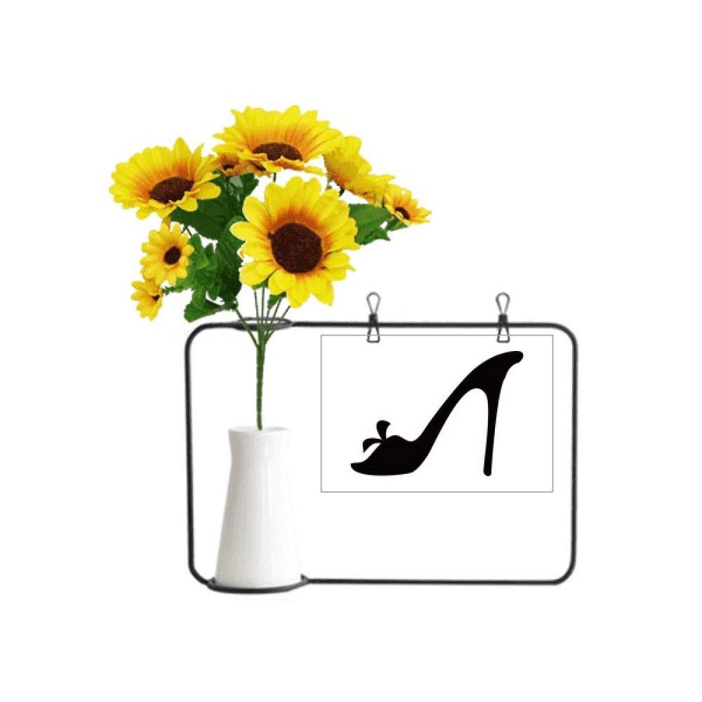 Carte de bénédiction fleurs à talons hauts et fleurs artificielles Beauty Gift