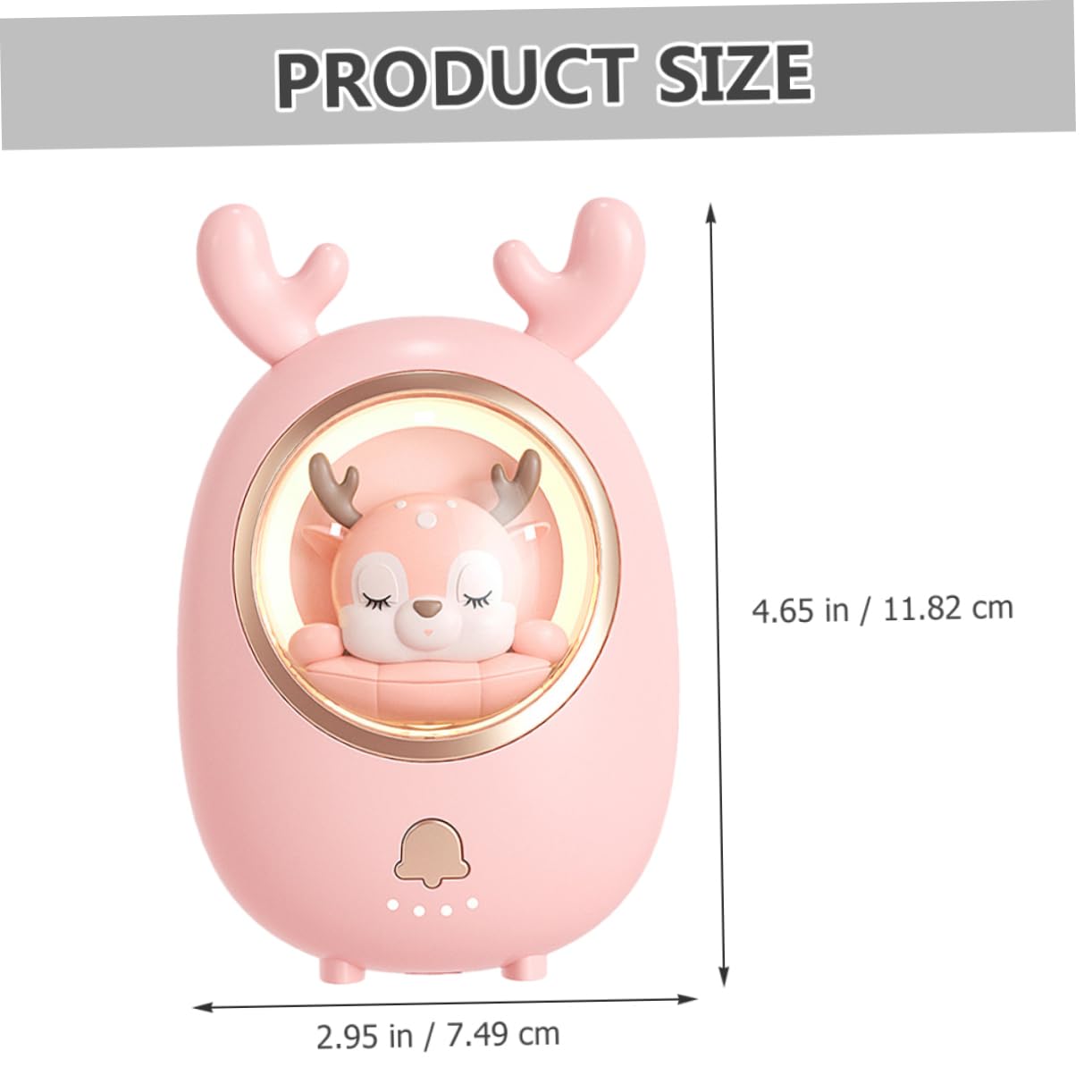 YARNOW Wapiti Chaud bébé Couverture de Bouteille d'eau Chaude Chauffe-Mains Portables Hand Warmers Rechargeable Batterie Externe Portable réchauffeur portatif Chauffe-Mains Lumineux