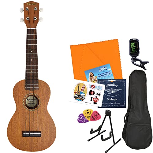 Amazon.co.jp: Hanalei HUK-80 ウクレレ初心者セット スタンド付き入門