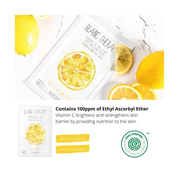 BALLONBLANC-Therapy-Relaxing-Self-Care-Face-Facial-Mask-Sheet-Set-Infused-with-Aloe-Tea-Tree-Avocado-Vitamin-Honey-Egg-White-Skin-Nutritional-Face-Masks-for-Women-Ballon-Blanc-Korean-Skin-Care BALLONBLANC | Blanc Therapy Premium Sheet Masks | Relaxing Spa Self Care Gifts | Moisturizing Aloe and Vitamin, Skin Nutritional Korean Facial Masks for All Skin Types | 6 Masks