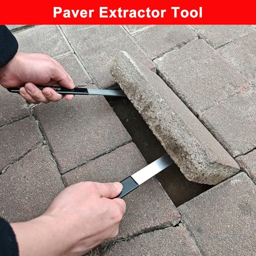 Herramienta para extracción de adoquines 2 piezas miniatura 6