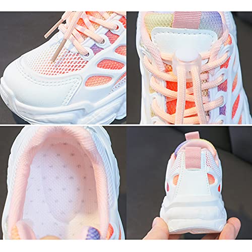 IWIHMIV Non-Slip Sports Shoes Lightweight Kids Running Shoes Breathable Boys Girls Athletic Running Shoes4