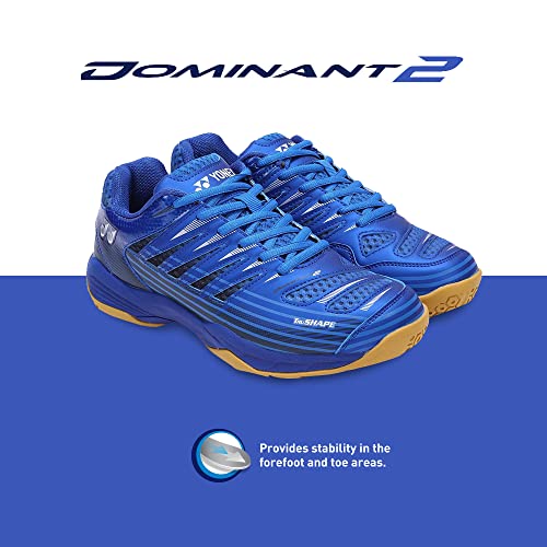 Image of YONEX Badminton Shoes Tour Dominant 2 | Ideal for Badminton,Squash,Table Tennis,Volleyball | Non-Marking Sole |TRU Cushion |Durable Skin Light|Synchro-Fit Insole|Toe Assist Shape|Hexa Grip |Light Weight|
