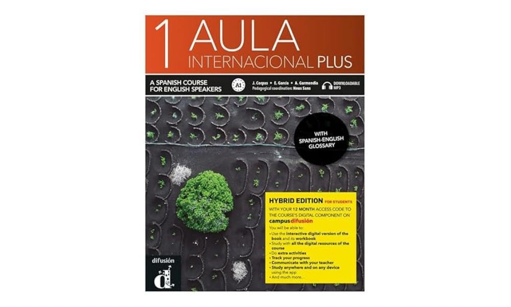 Aula internacional Plus 1 - Edicion hibrida - Edicion inglesa - Libro del alumno A1 + MP3: English edition - Libro del alumno. A1