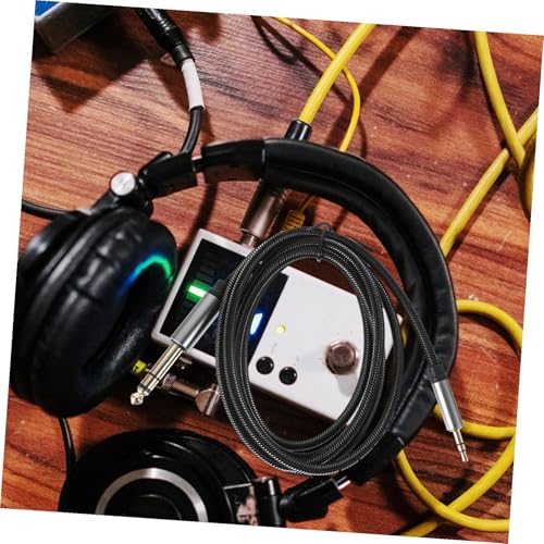 Cable de audio Jack 3.5mm trenzado de nylon miniatura 4