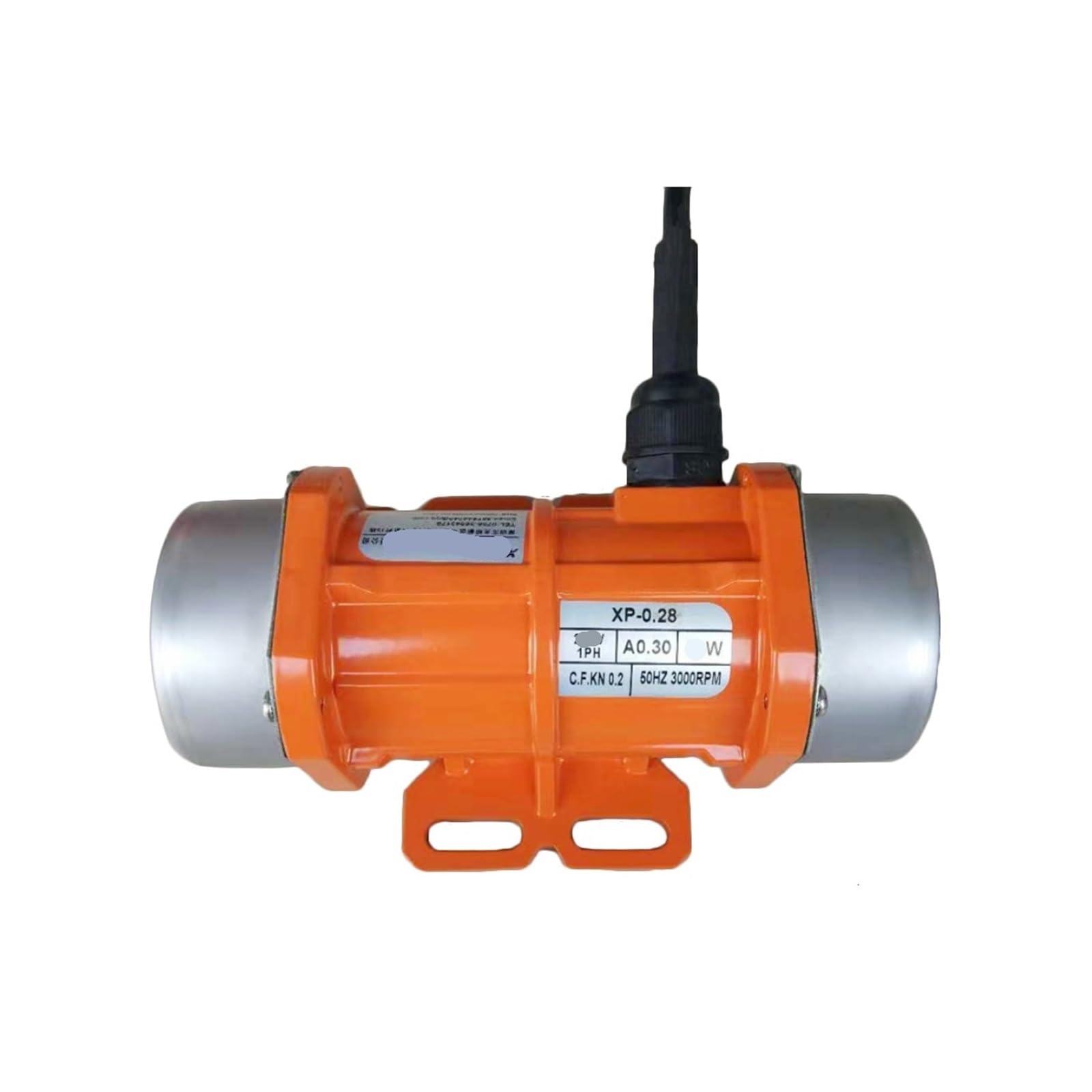 Moteur de vibration AC étanche IP65 100W pour tamisage de béton fluide