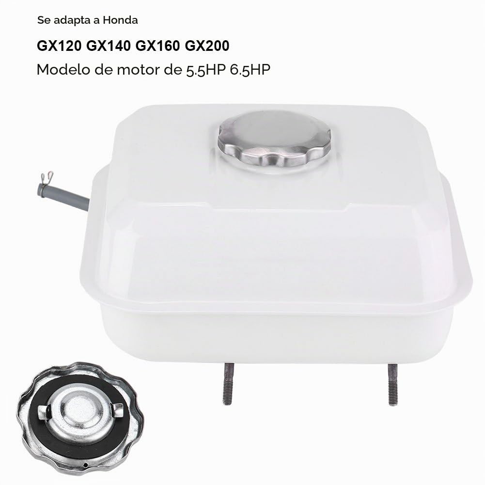 Nuevo reemplazo de Tanque de Combustible de Gas de 3 litros para GX120 GX140 GX160 GX200 5.5HP 6.5HP Piezas de cortacésped Reemplazo del Filtro del Motor